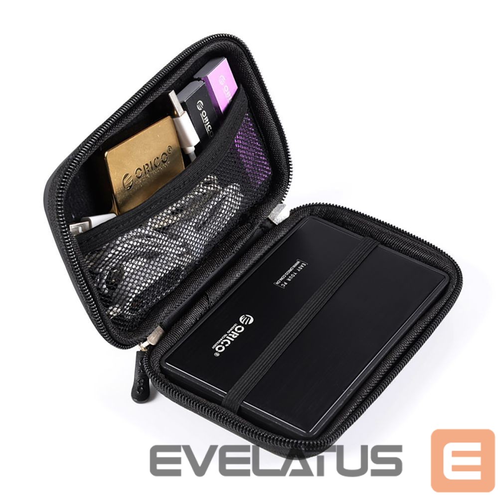 Autotarvikud Orico Orico PHL-25 protective case for a 2.5" portable drive - black
