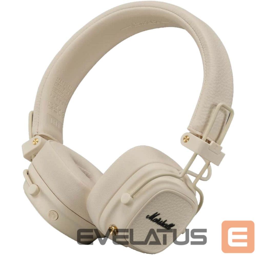 Juhtmevabad kõrvaklapid Marshall Wireless headphones Marshall Major V cream