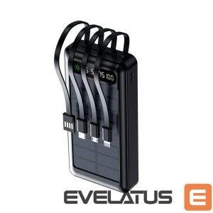 Väline aku Setty  Setty solar power bank SLR-120 20000 mAh black 