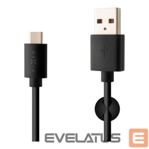 Kaabel fixed  | Data And Charging Cable With USB/USB-C Connectors | Black 