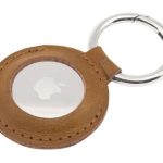 Tagakaaned fixed  | Case for AirTag | Genuine cowhide | Brown 
