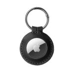 Tagakaaned fixed  | Case for AirTag | Genuine cowhide | Black 