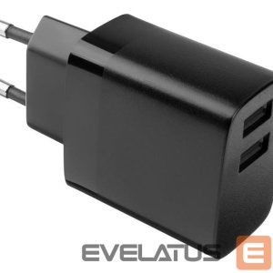Kontroller fixed  | Dual USB Travel Charger 17W | FIXC17N-2U-BK 