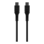 Kontroller fixed  | Liquid Silicone Cable USB-C/USB-C, 2m, 60W | FIXDLS-CC2-BK 