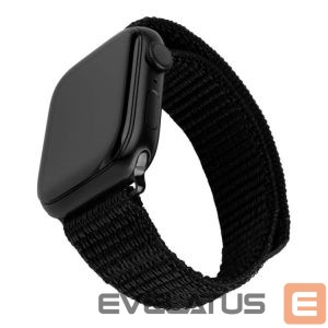 Rihm fixed  | Sporty Strap for Apple Watch 38/40/41mm | 160-210 mm | Black | Nylon 