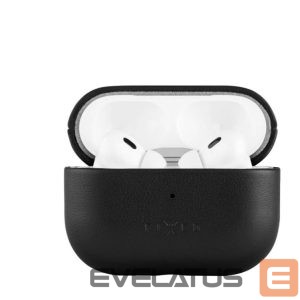 Korpus kõrvaklappidele fixed  | Earbuds Case with MagSafe Support | Apple AirPods Pro 2/Pro 2 (USB-C) | Black | Leather 