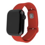 Rihm fixed  | Sporty Strap Set for Apple Watch 42/44/45 mm | 170-235 mm | Red | Silicone 