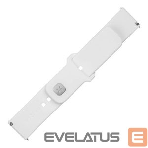 Rihm fixed  | Sporty Strap Set with Quick Release 22mm for smartwatch | 160-235 mm | White | Silicone 