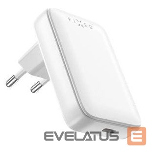 Kontroller fixed  Slim USB-C Travel Charger, GaN, PD support, 30W, White | 