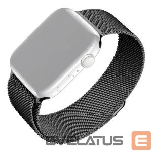 Tagakaaned fixed  | Mesh Strap for Apple Watch 42/44/45/46/49mm | 42 mm, 44 mm, 45 mm, 46 mm, 49 mm | Black 