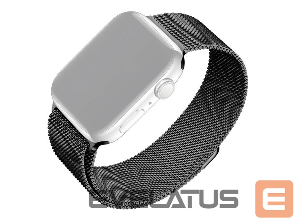 Tagakaaned fixed | Mesh Strap for Apple Watch 42/44/45/46/49mm | 42 mm, 44 mm, 45 mm, 46 mm, 49 mm | Black