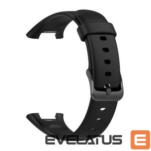 Rihm fixed  | Silicone Strap for Xiaomi Mi Smart Band 7 Pro | Black 