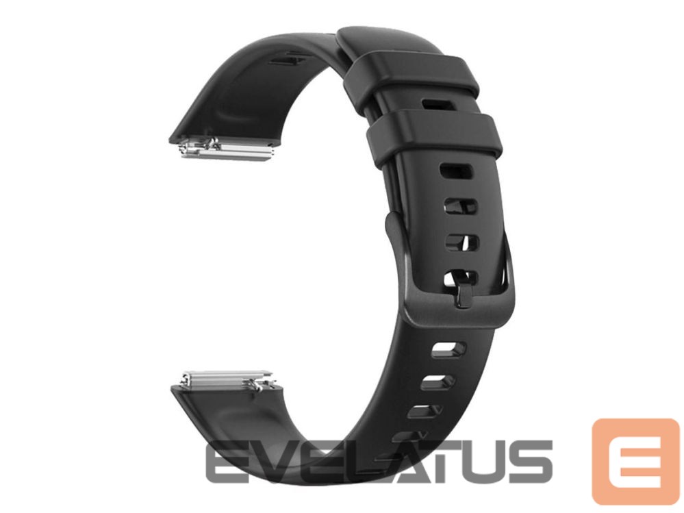 Rihm fixed | Silicone Strap for Huawei Band 8/9/10 | Black