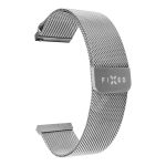 Rihm fixed  | Mesh Strap with Quick Release 22mm for Smartwatch | Silver 