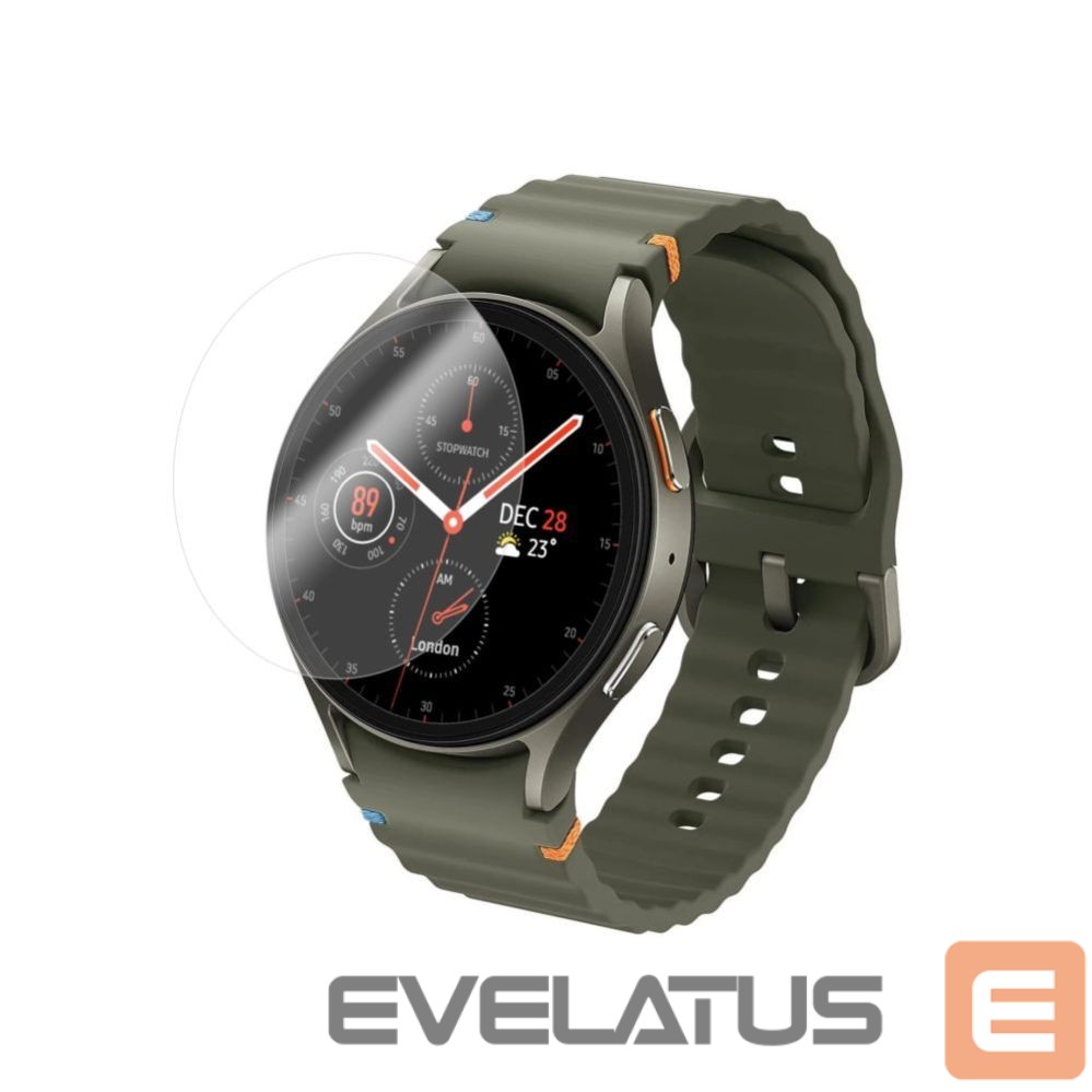 Rihm fixed | Protective tempered glass for smartwatch Samsung Galaxy Watch 7 (44mm), 2 pcs | Clear