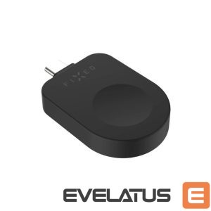 Muu arvutitarvik fixed  USB-C Charging Adapter for Apple Watch compatible with Powerstation Uni, Black 