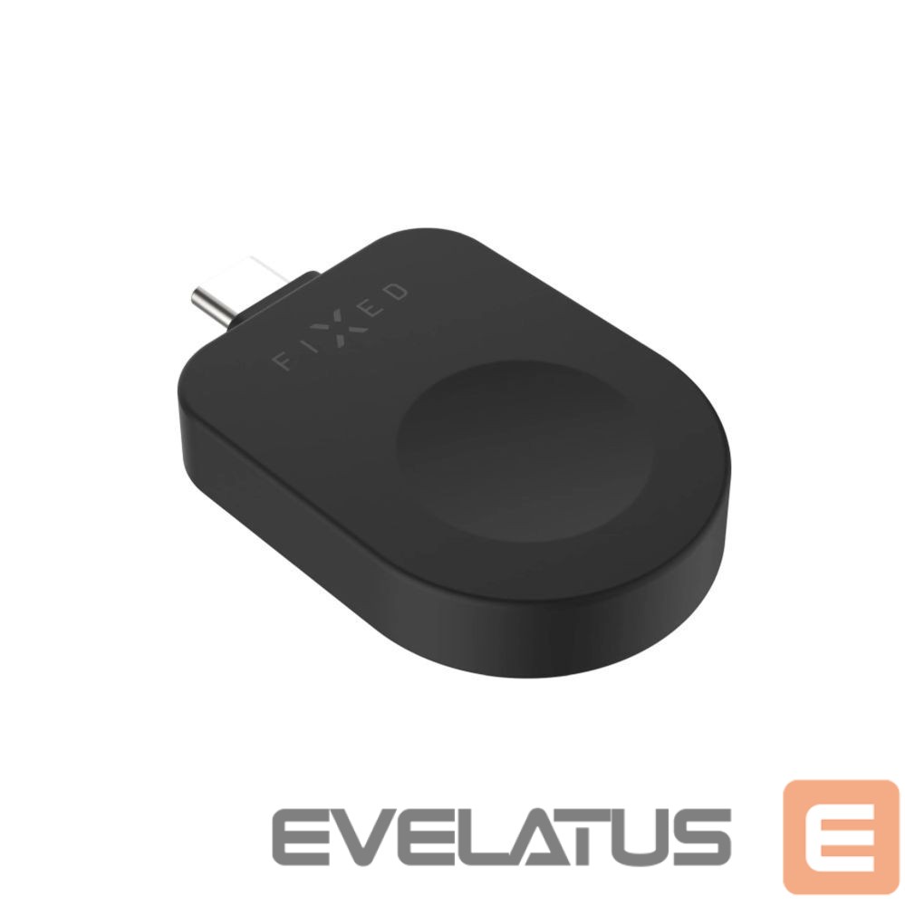 Muu arvutitarvik fixed USB-C Charging Adapter for Apple Watch compatible with Powerstation Uni, Black