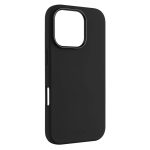 Tagakaaned fixed  Back cover | Apple | iPhone 17 Pro | Liquid silicon | Black | MagFlow 