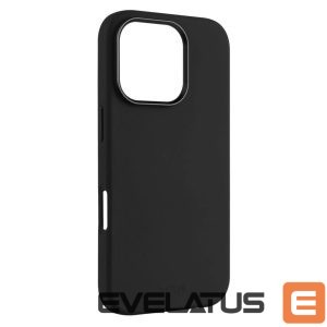 Tagakaaned fixed  Back cover | Apple | iPhone 17 Pro Max | Liquid silicon | Black | MagFlow 