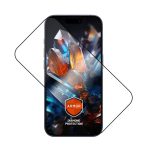 Tagakaaned fixed  Screen protector | Apple | iPhone 17 Pro Max | Tempered glass | Black | Armor with Anti-dust applicator and AR layer 