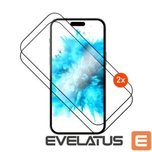 Tagakaaned fixed  Screen protector | Apple | iPhone Air | Tempered glass | Black | Full Cover 2.5D 