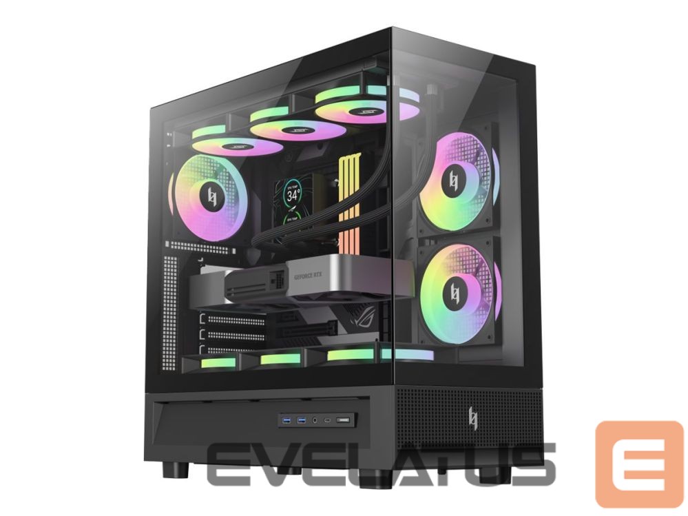 Arvuti korpus gamemax Case | NEX C51 BK | ATX/BTF