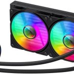 Jahutid gamemax  CPU Liquid Cooler | ICEBURG 240 INFINITY | Black 