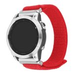 Rihm fixed  | Sporty Strap for Garmin QuickFit 22mm | 160-210 mm | Red | Nylon 