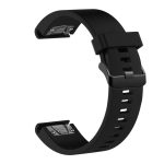 Rihm fixed  | Silicone Strap for Garmin QuickFit 20mm | Black 