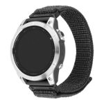 Rihm fixed  | Sporty Strap for Garmin QuickFit 22mm | 160-210 mm | Dark gray | Nylon 