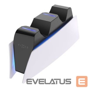 Kontroller fixed  Dual Charger Stand for PS5 Wireless Controller | FIXPS5-DCC-BW 