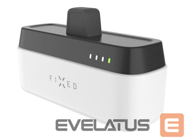 Väline aku fixed | Zen 5 Plug-in 20W Powerbank | FIXZEN-5PL-WH | 5000 mAh | USB-C: DC 5V/3A, 9V/2.22A, 12V/1.67A 20W MAX | White