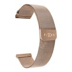 Rihm fixed  | Mesh Strap with Quick Release 20mm for Smartwatch | Rose gold 