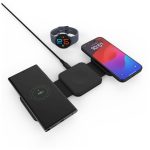 Tagakaaned fixed  | Wireless Foldable Charger 3in1 Flex for Samsung | FIXFLE-SA-BK | Black 