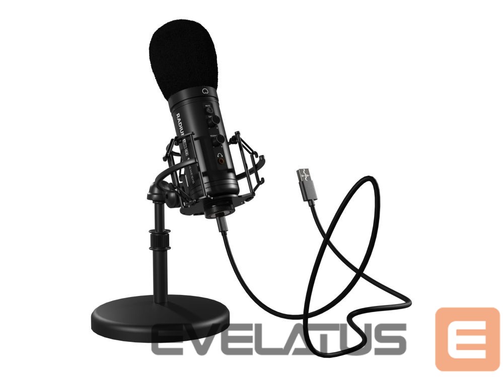 Juhtmevabad kõrvaklapid Genesis Radium 600 G2 Studio Microphone with stand/USB |