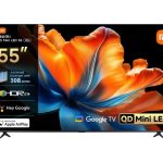 Televiisorid Xiaomi  | S Mini LED 2026 | 55 | Smart TV | Google TV | 4K UHD | Dark Grey 