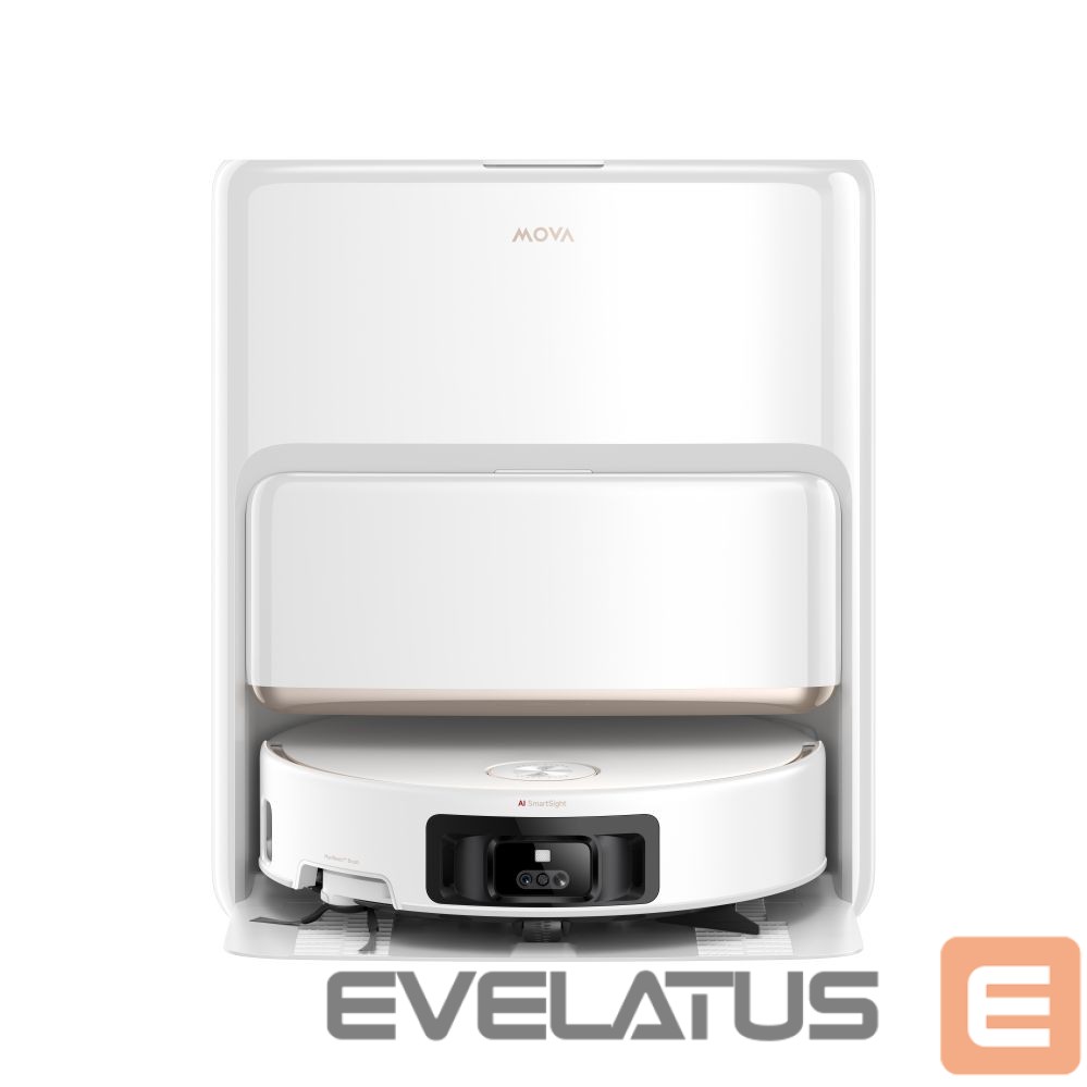 Tolmuimeja MOVA Robot Vacuum | Z60 Ultra Roller Complete | Wet&Dry | 6400 mAh | Dust capacity 3.2 L | 28000 Pa | White