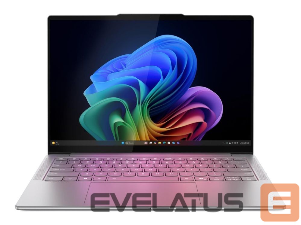 Sülearvuti Lenovo Yoga Slim 7 14ILL10 14 WUXGA ULT5-226V/16GB/512GB/Intel Arc 130V Graphics/WIN11 Home/Nordic Backlit kbd/Luna Grey/2Y Warranty | Yoga (w/o 65W Power adapter) Slim 7 14ILL10 | Luna Grey | 14 " | OLED | WUXGA | 1920 x 1200 pixels | 60 Hz | Glossy | Intel Core Ultra 5 | 226V | 16 GB | LPDDR5X | Solid-state drive capacity 512 GB | Intel Graphics | Windows Home 11 | 802.11be | Bluetooth version 5.4 | Keyboard language Nordic | Keyboard backlit | Warranty 24 month(s) | Battery warranty 12 month(s)
