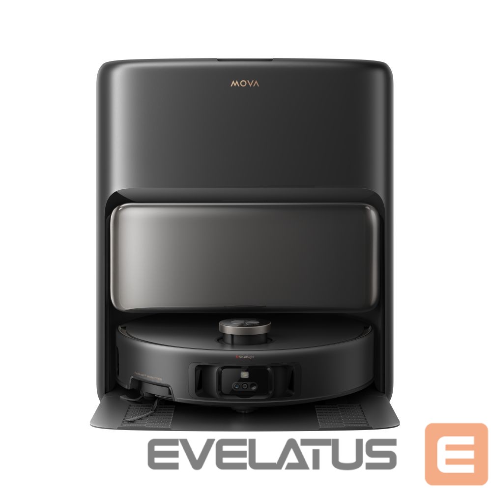 Tolmuimeja MOVA Robot Vacuum | V50 Ultra Complete | Wet&Dry | 6400 mAh | Dust capacity 3.2 L | 24000 Pa | Black