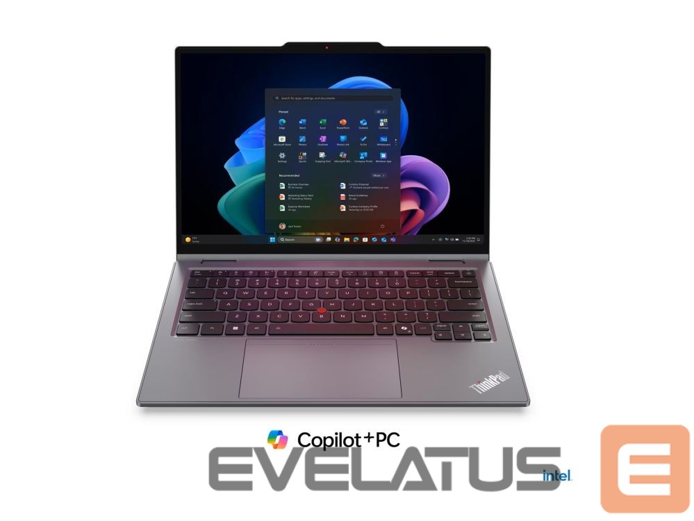 Sülearvuti Lenovo ThinkPad X1 2-in-1 G11 Intel | Grey | 14 " | IPS | Touchscreen | WUXGA | 1920 x 1200 pixels | Anti-glare | Intel Core Ultra 5 | 325 | 32 GB | Soldered LPDDR5X | Solid-state drive capacity 512 GB | Intel Graphics | Windows 11 Pro | 802.11be | Bluetooth version 5.4 | 4G/5G upgradable | Keyboard language Nordic | Keyboard backlit | Warranty 36 month(s) | Battery warranty 12 month(s)
