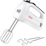 Mikserid ja blenderid TEFAL  Hand mixer | HT3101 QuickMix | Hand Mixer | 300 W | Number of speeds 5 | Turbo mode | White 