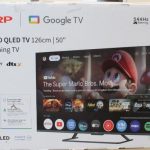 Televiisorid Sharp  SALE OUT.  50HR7265E 50" (126cm) QLED 144Hz 4K Ultra HD Google TV, Dolby Vision, Dolby Atmos, Central Stand | SALE OUT.  50HR7265E | 50 | Smart TV | Google TV | Black | DAMAGED PACKAGING 