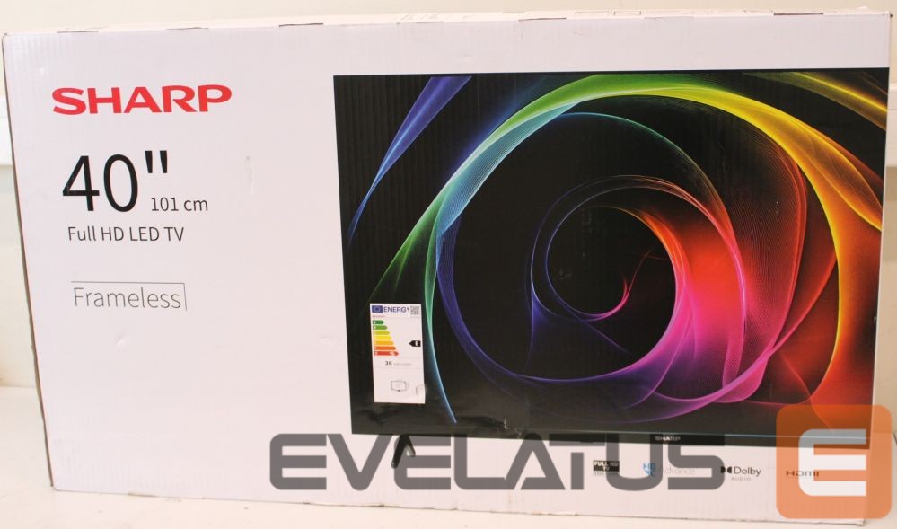 Televiisorid Sharp SALE OUT. 40HA1205E 40" (101cm) Full HD TV | SALE OUT. 40HA1205E | 40 | FHD | Black | DAMAGED PACKAGING