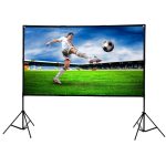 Projektorid EXTRALINK  | Foldable Projection Screen, 186 x 105 cm | Diagonal 84 " | White 