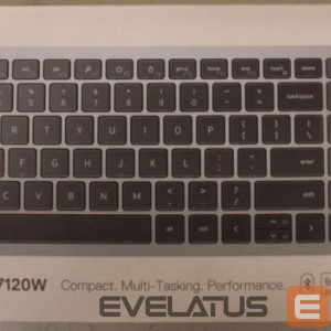 Arvuti klaviatuur Dell  SALE OUT.  Keyboard and Mouse KM7120W Wireless US/LT | SALE OUT.  Pro Plus KM7120W | Keyboard and Mouse Set | Wireless | Mouse included | Bluetooth | Wireless connection | Lithuanian | Titan Gray | DEMO, UNPACKED BATTERIES 