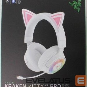 Kõrvaklapid Razer  SALE OUT.  Kraken Kitty V3 Pro Headset, White |  Headset | Kraken Kitty V3 Pro | Bluetooth | Over-Ear | DAMAGED PACKAGING, DEMO 