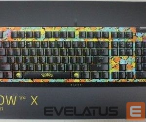 Arvuti klaviatuur Razer  SALE OUT. SALE OUT.  BlackWidow V4 X | Mechanical Gaming Keyboard | Wired | US | Green Mechanical Switches | Pokémon Edition | DEMO 
