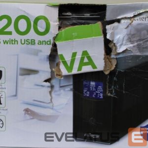 Serverid EnerGenie  SALE OUT.  UPS with USB and LCD display, 1200 VA, black |  | UPS with USB and LCD display, Black | 1200 VA | DAMAGED PACKAGING 