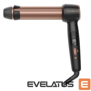 Fööni pintsel Rowenta  CF4620E0 | Twist Curl Curling Iron | Ceramic heating system | Ion conditioning | Barrel diameter 27, 32. 38 mm | Temperature (min) 150 °C | Temperature (max) 210 °C | Number of heating levels 4 | Display LCD | 86 W | Black/Copper 