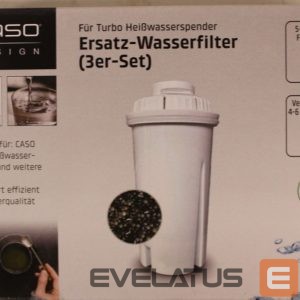 Filtrid ja tarvikud Caso  SALE OUT.  Spare filter for Turbo-hot water dispenser, 3 filters |  Spare filter for Turbo-hot water dispenser, 3pcs | DAMAGED PACKAGING 